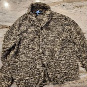 Ralph lauren XL Green cardigan